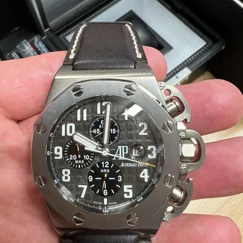 Audemars Piguet Royal Oak Offshore 25863TI.OO.A001CU.01 48mm Stainless steel Black