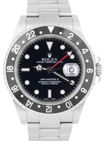 Rolex GMT-Master II 16710 40mm Stainless steel Black