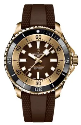 Breitling Superocean N17376201Q1S1 44mm Bronze Brown