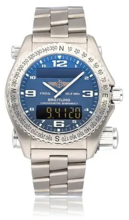 Breitling Emergency E76321 Titanium Blue