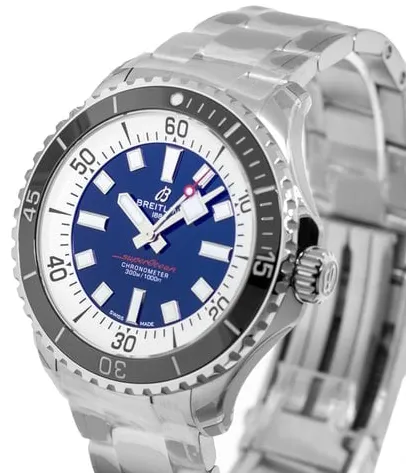 Breitling Superocean A17376211C1A1 44mm Stainless steel Blue