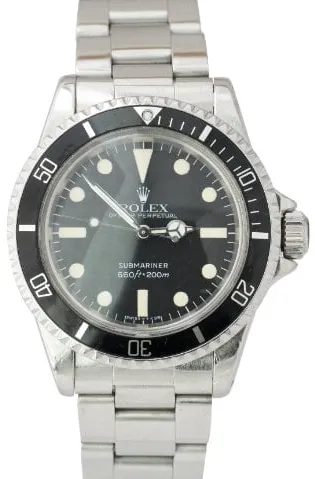 Rolex Submariner 5513 40mm Stainless steel Black