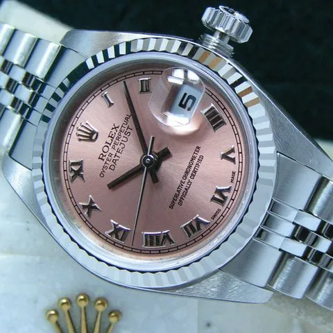 Rolex Lady-Datejust 79174 26mm Stainless steel Rose