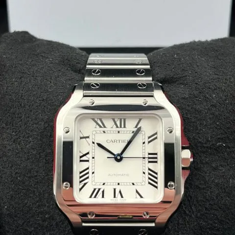 Cartier Santos WSSA0029 35mm Stainless steel Silver