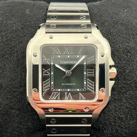 Cartier Santos WSSA0061 35mm Stainless steel Green