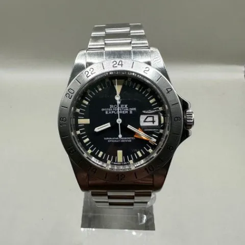 Rolex Explorer II 1655 40mm Stainless steel Black