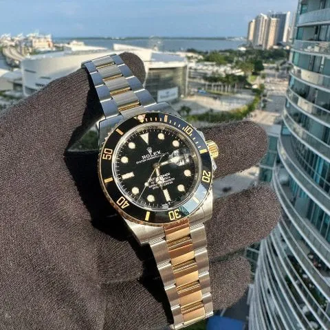 Rolex Submariner 126613LN 41mm Yellow gold and Stainless steel Black