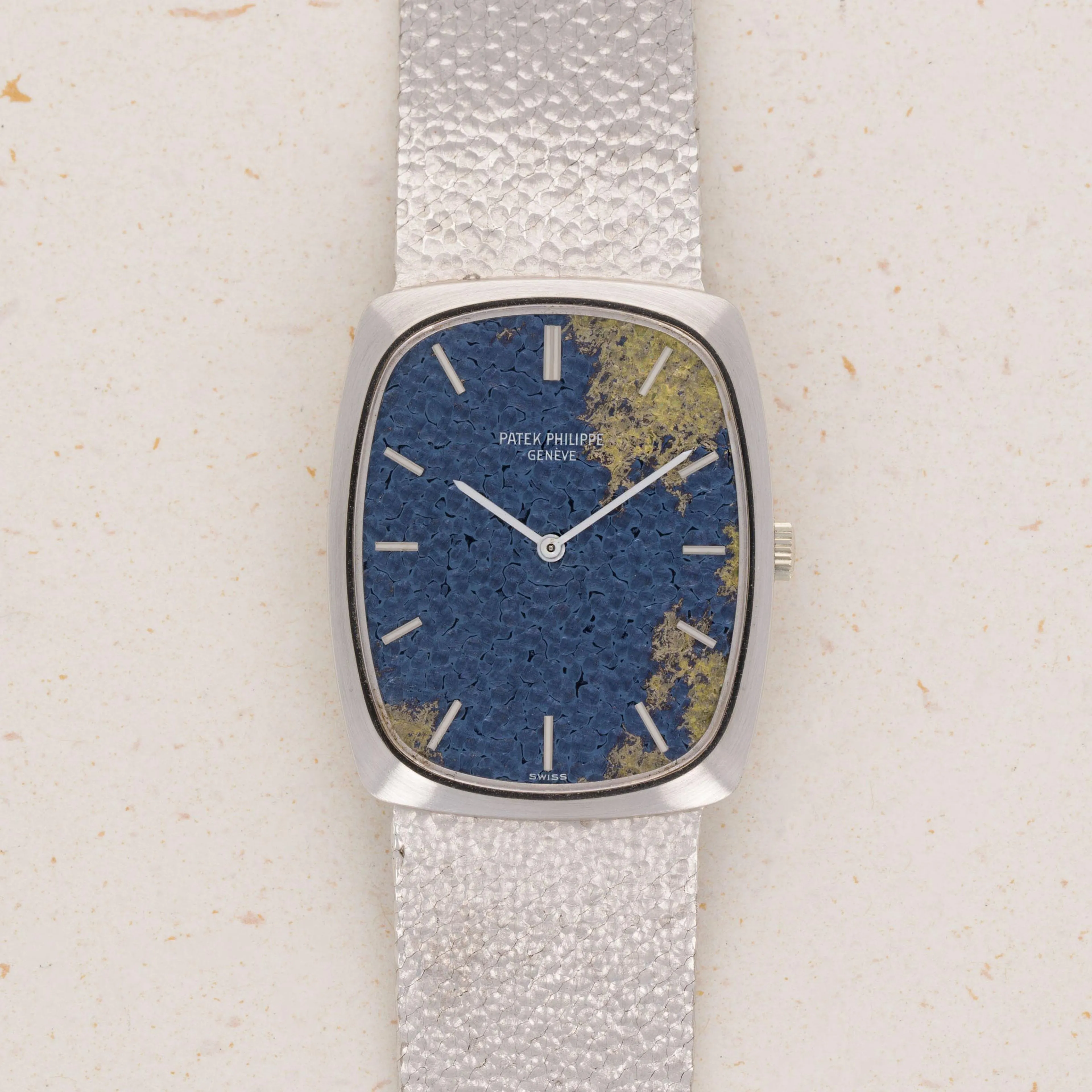 Patek Philippe Golden Ellipse 3567/1 31.5mm White gold Blue