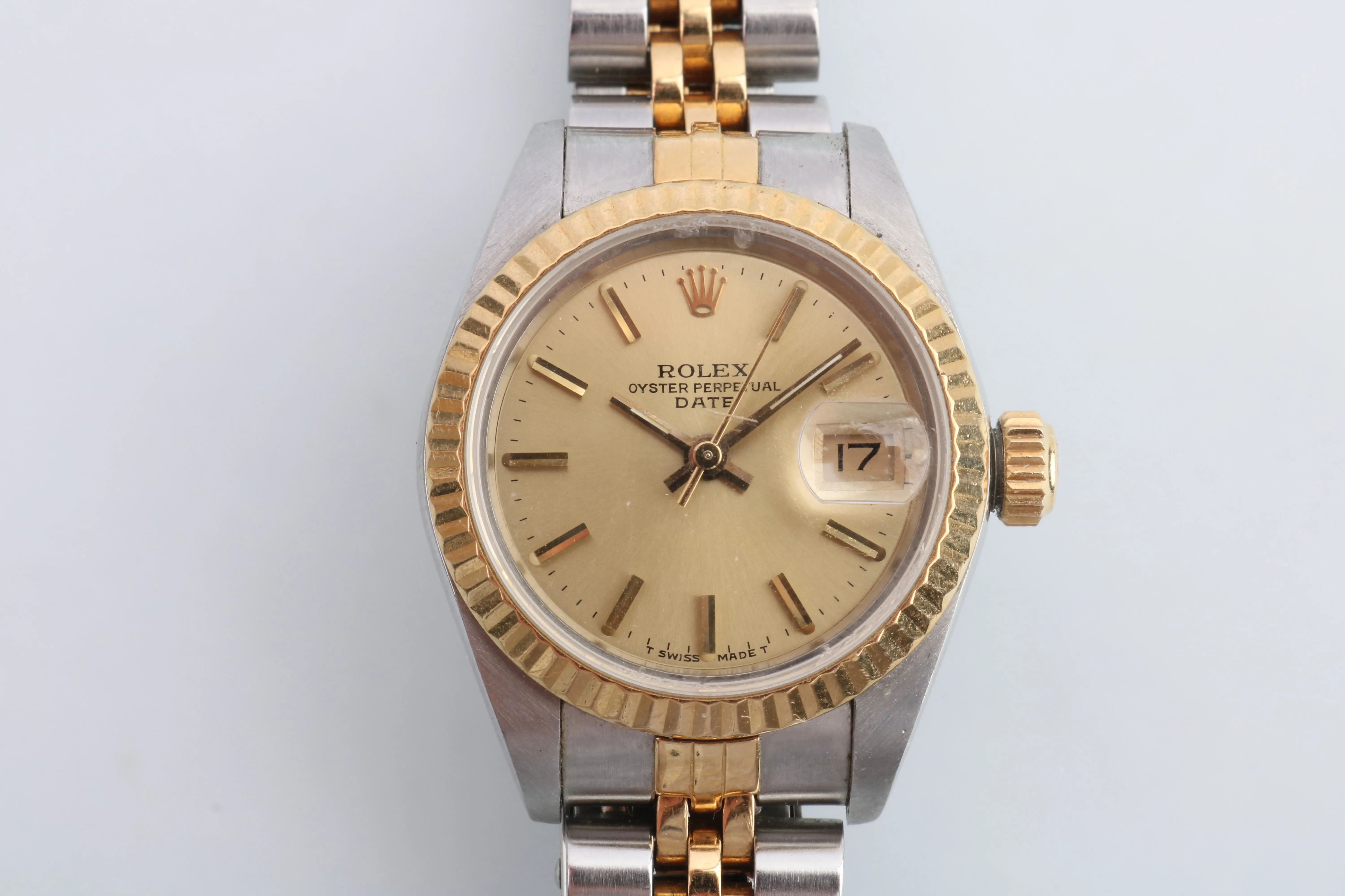 Rolex Lady-Datejust 69173 26mm Yellow gold and stainless steel Gold-coloured