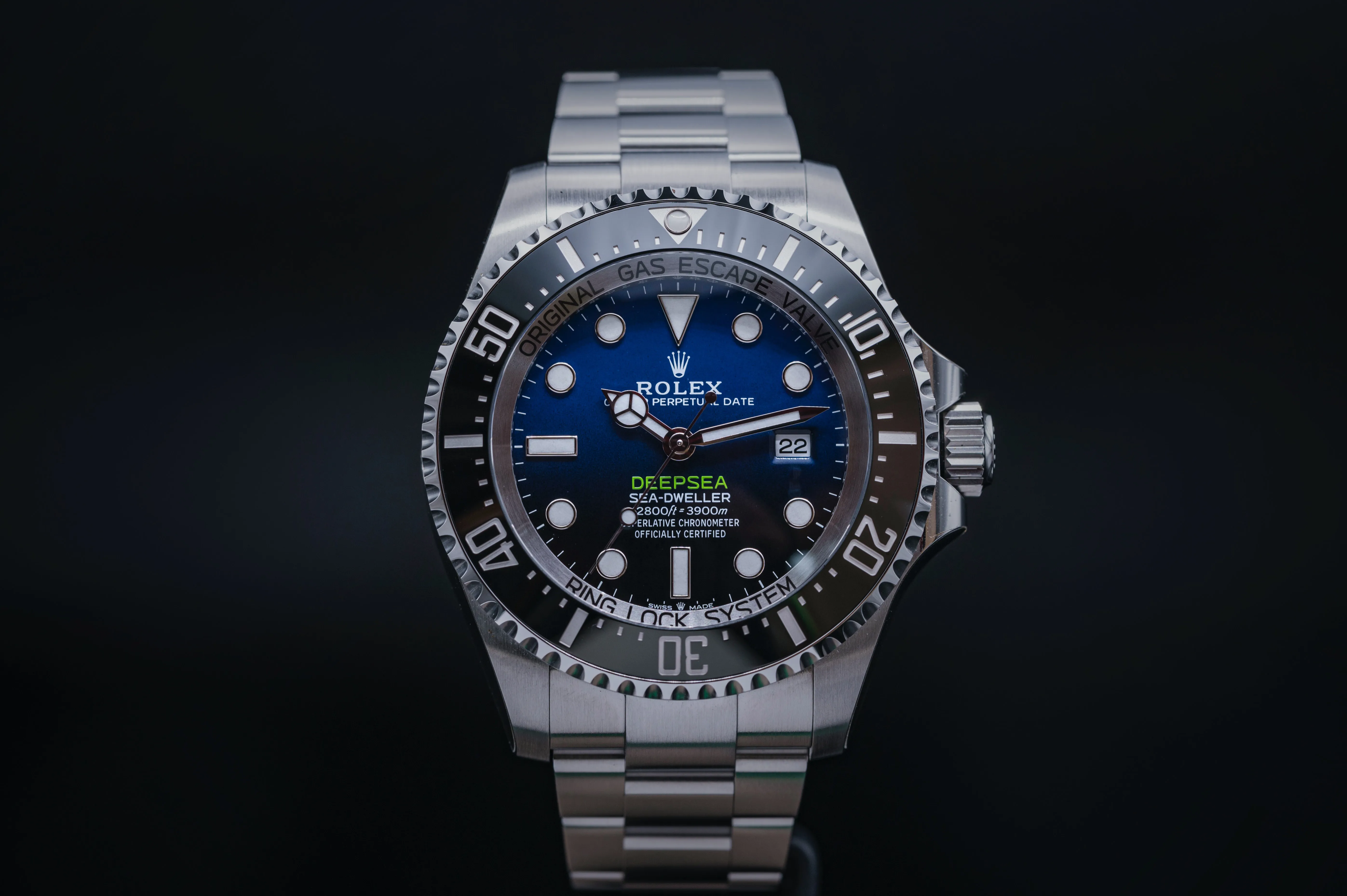 Rolex Sea-Dweller Deepsea 126660 44mm Stainless steel Blue