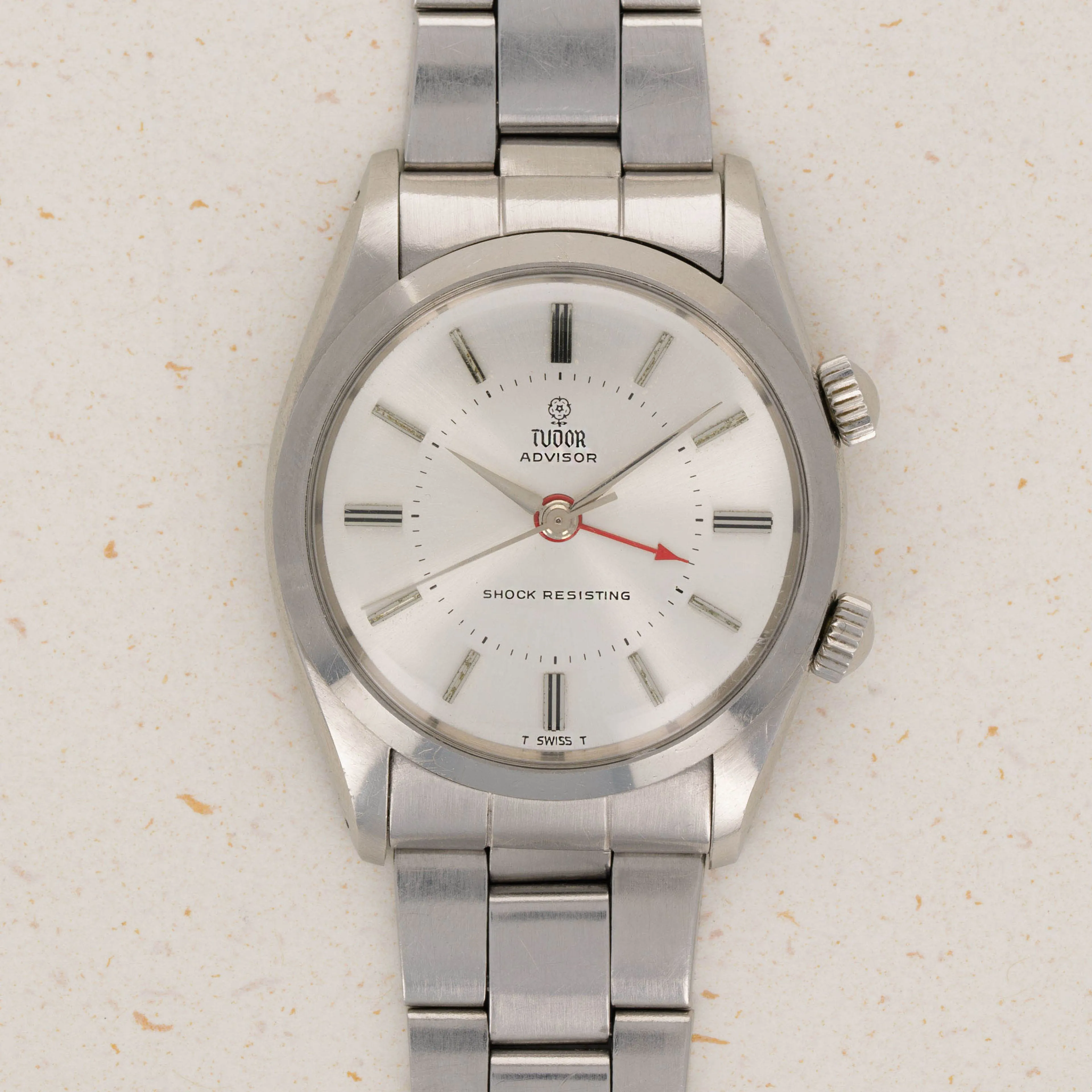 Tudor Advisor 7926 34mm Stainless steel Silver