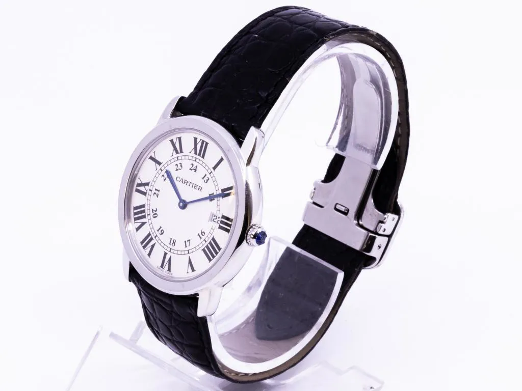 Cartier Ronde Solo de Cartier 2934 36mm Stainless steel Silver 1