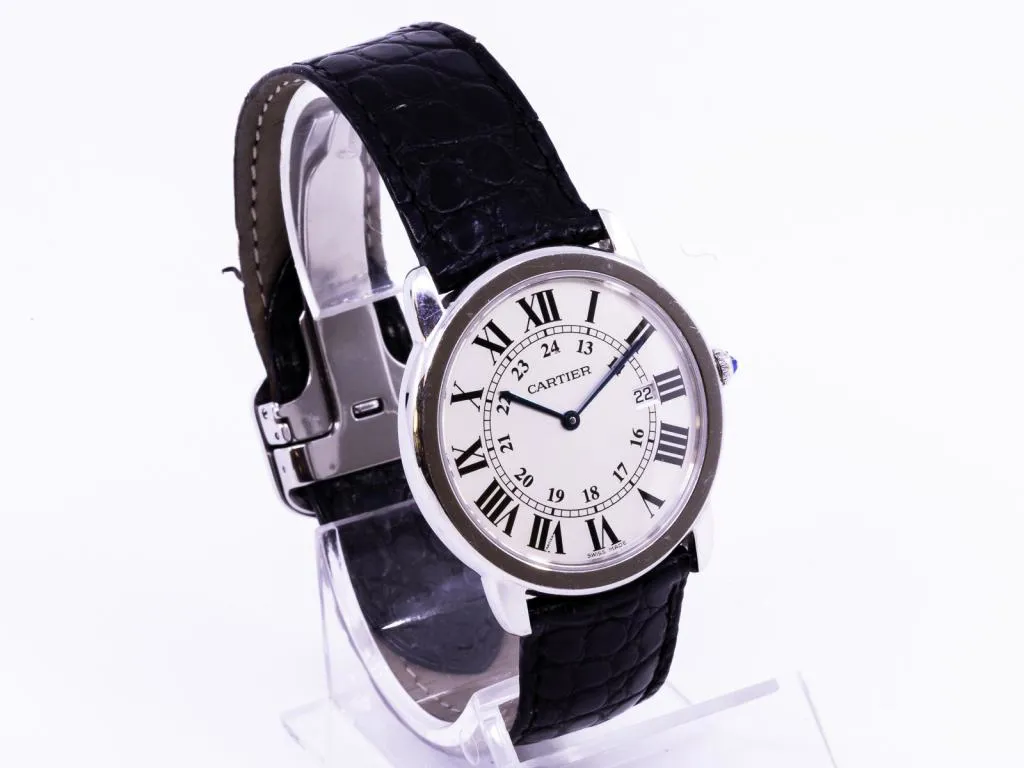 Cartier Ronde Solo de Cartier 2934 36mm Stainless steel Silver 3