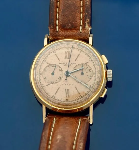 Baume & Mercier Prima 31mm Rose gold Salmon