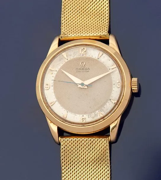 Omega De Ville 34mm Rose gold Two-tone Honeycomb