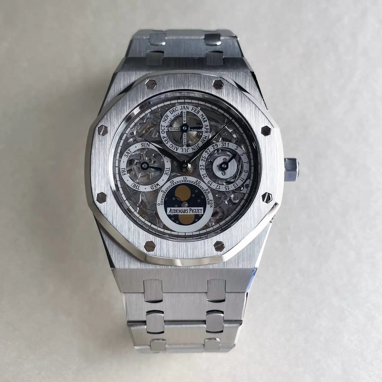 Audemars Piguet Royal Oak Perpetual Calendar 25829ST.OO.0944ST.01 39mm Stainless steel Skeletonized