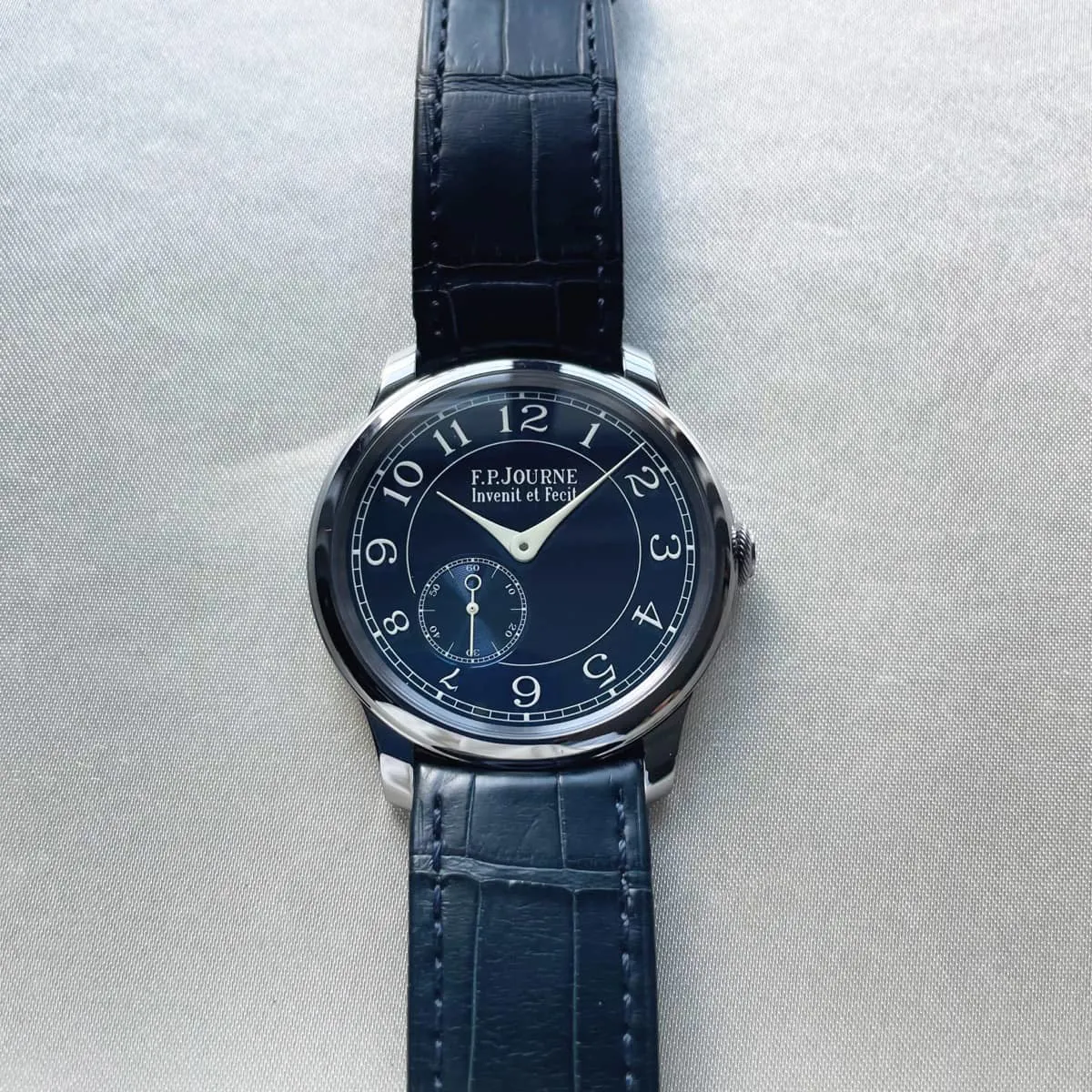 F.P. Journe Chronometre Bleu Chronometre Bleu 39mm Tantalum Blue