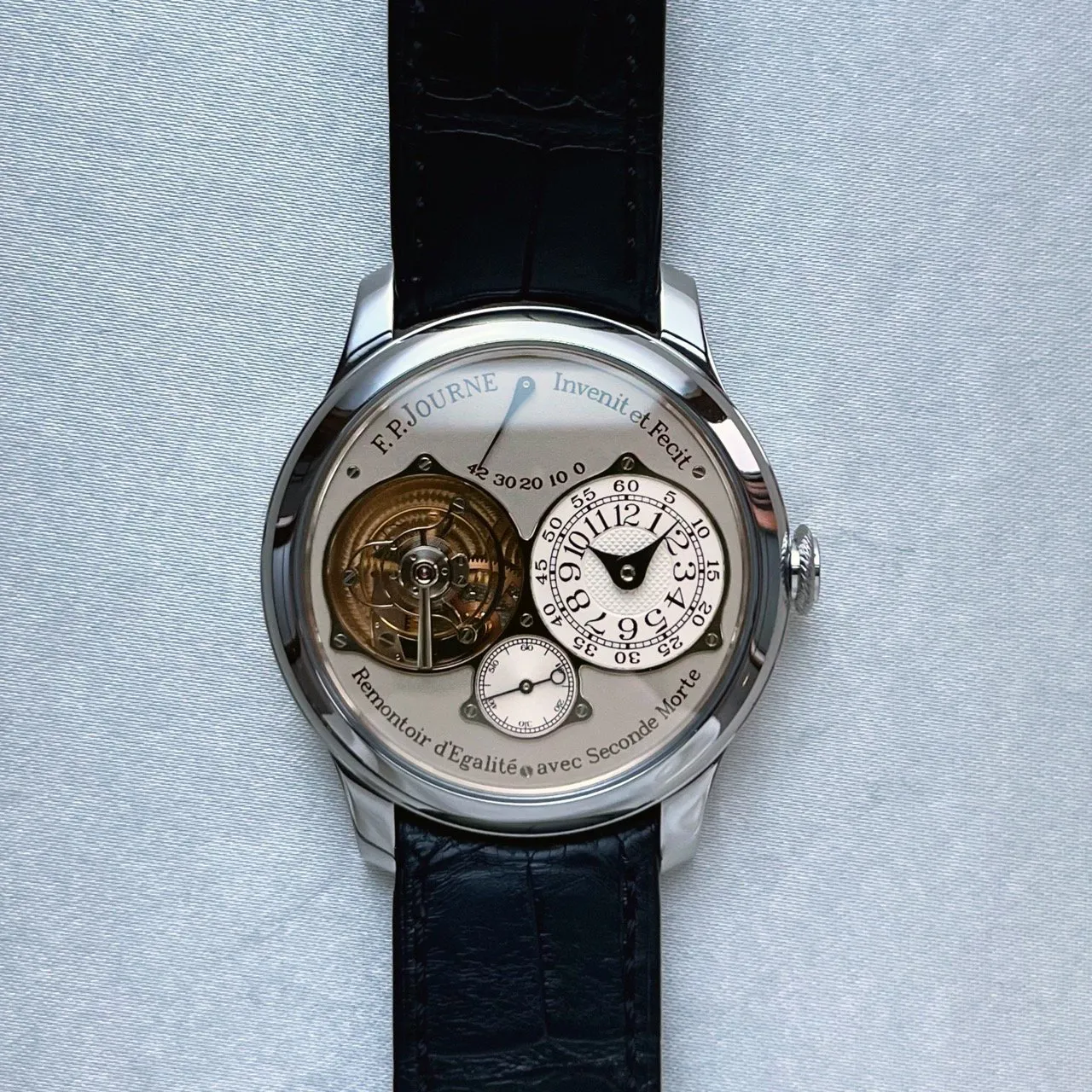 F.P. Journe Tourbillon Souverain TN Platinum 40mm Platinum Silver