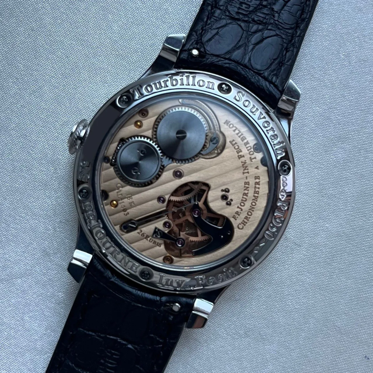 F.P. Journe Tourbillon Souverain TN Platinum 40mm Platinum Silver 2