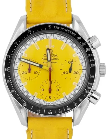 Omega Speedmaster Reduced 3810.12.40 39mm Steel Yellow