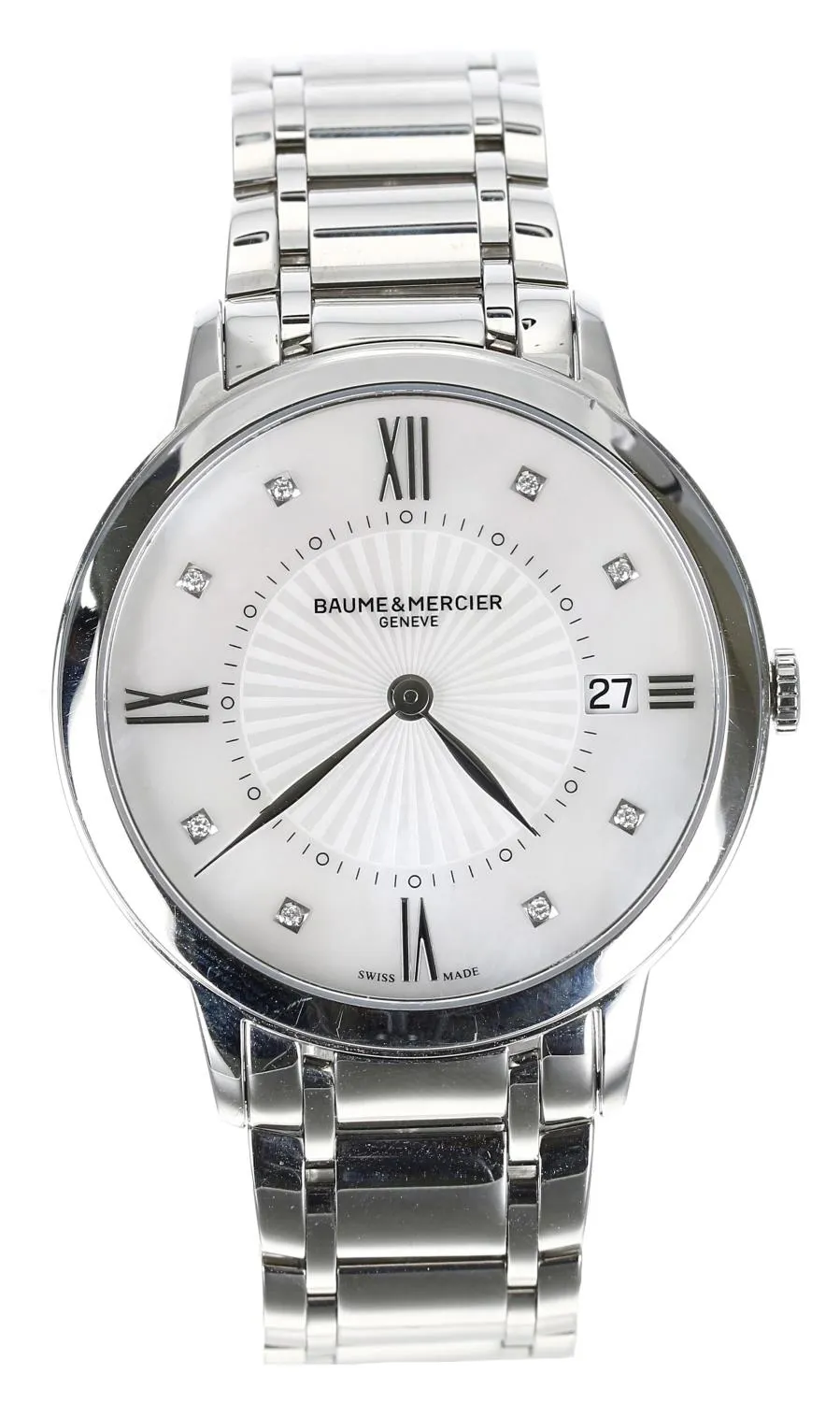 Baume & Mercier Classima 65786 36mm Stainless steel Mother-of-pearl