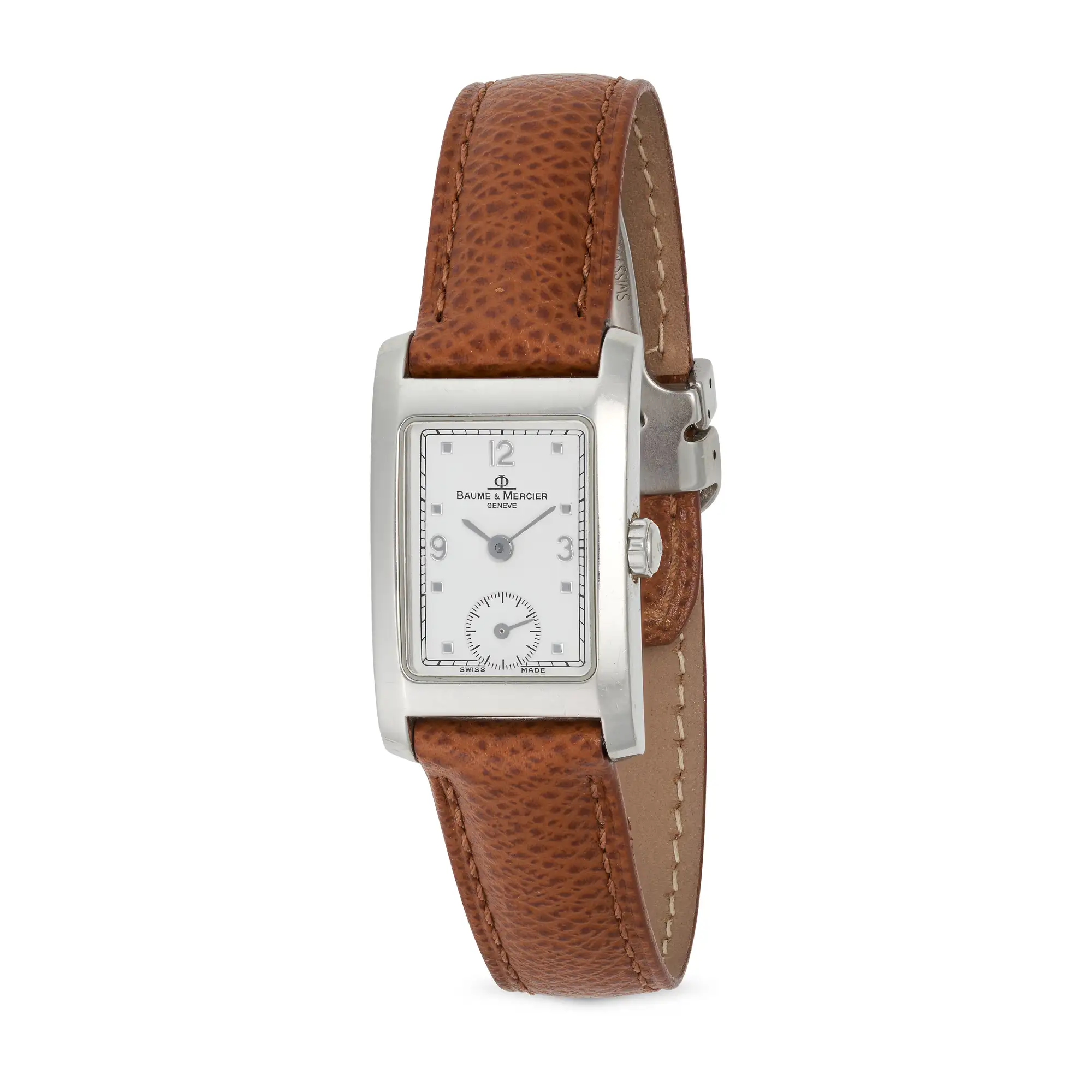 Baume & Mercier Hampton 20.5mm Stainless steel White