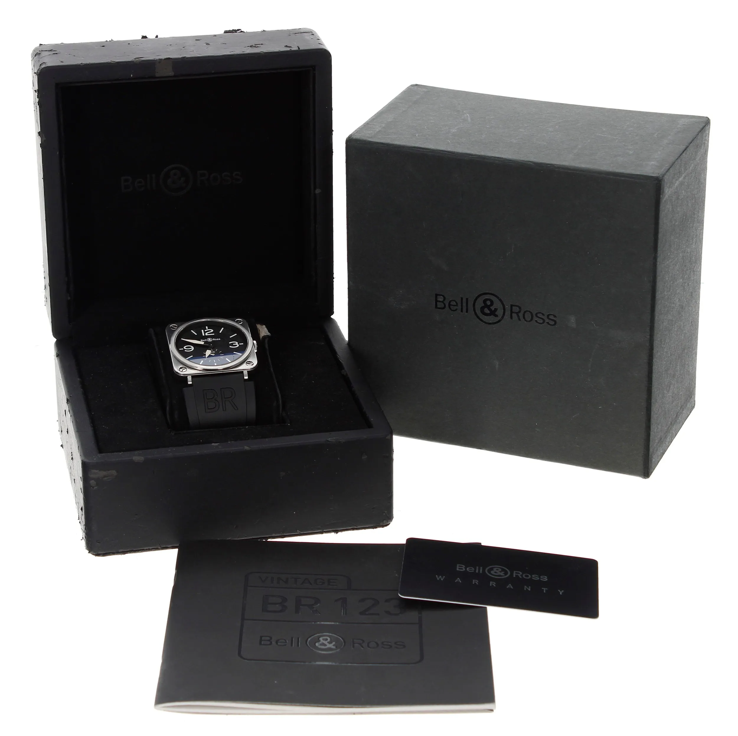 Bell & Ross BRS 98 BRS-98 39mm Stainless steel Black 1