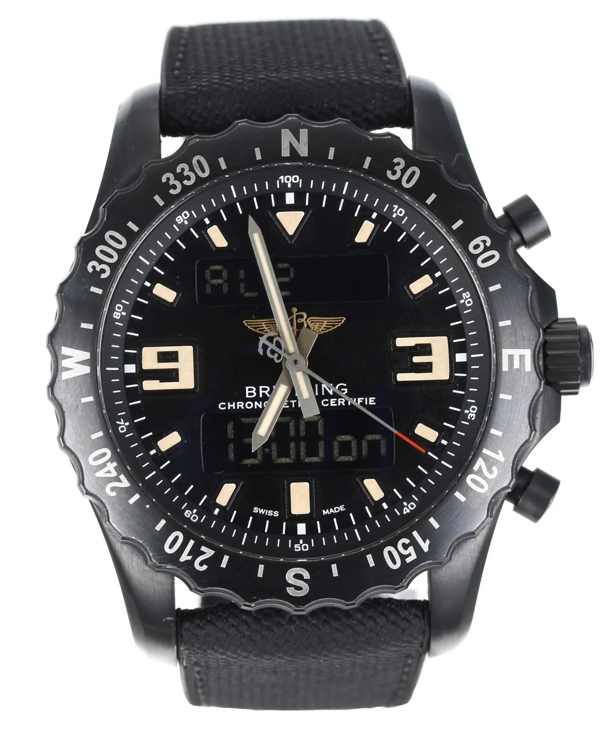 Breitling Chronospace M78366 47mm Stainless steel Black