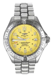 Breitling Superocean A17345 Stainless steel Golden