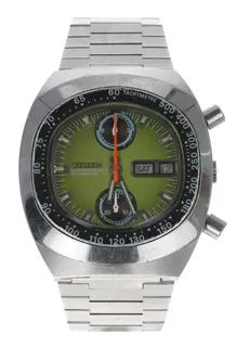 Citizen 4-901070-Y Stainless steel Green