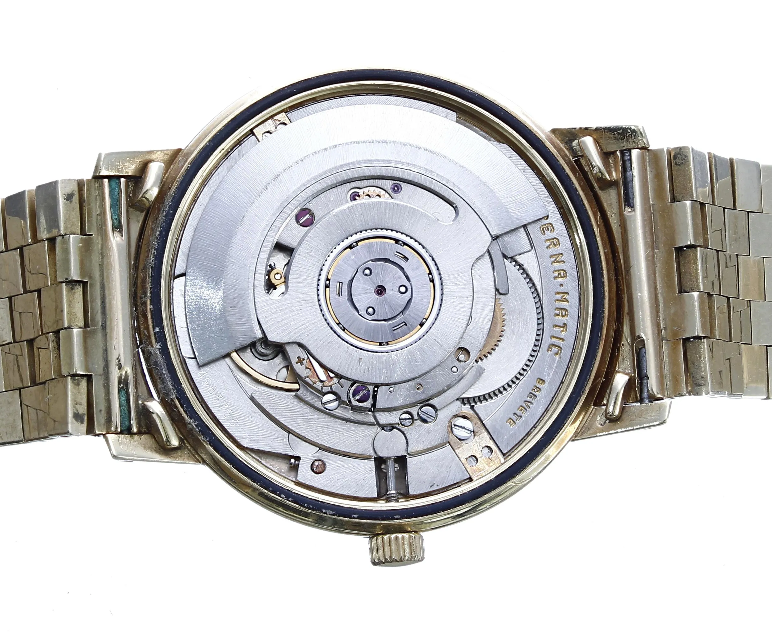 Eterna Eterna-Matic 746 T 33mm Yellow gold Silver 6