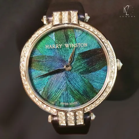 Harry Winston Premier PRNQHM36WW006 36mm White gold Diamond
