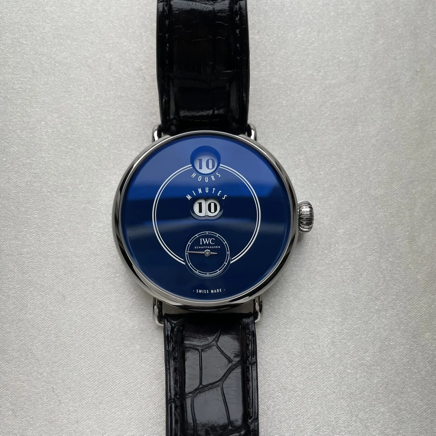 IWC Pallweber IW505003 45mm Stainless steel Blue