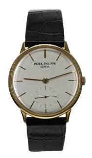 Patek Philippe Calatrava 3420 Yellow gold Silver