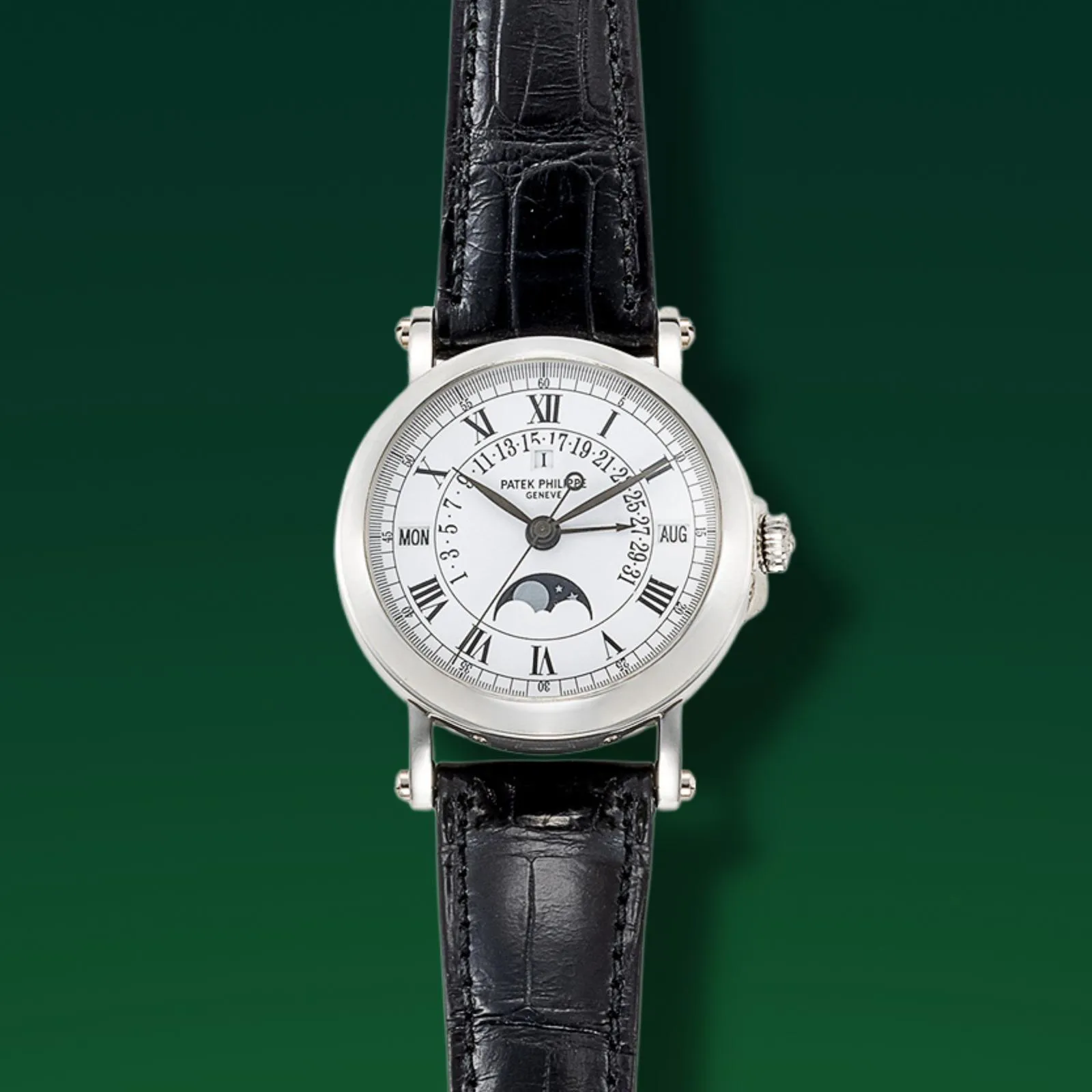 Patek Philippe Perpetual Calendar 5059P 36mm Platinum White