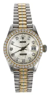 Rolex Lady-Datejust 69139 White gold Silver