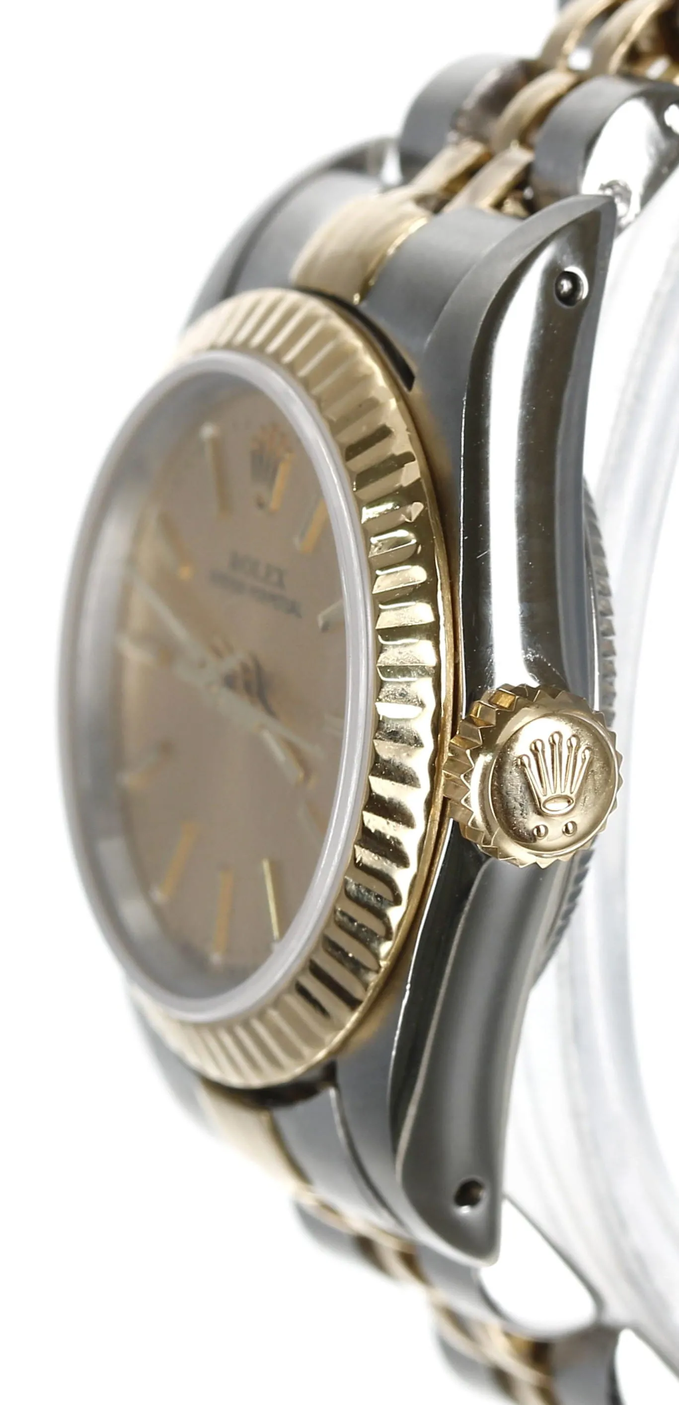 Rolex Oyster Perpetual 67193 24mm Yellow gold and Stainless steel Champagne 1