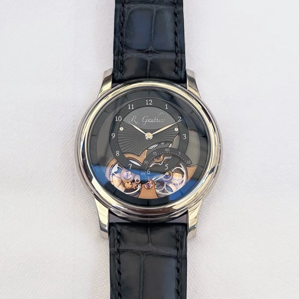 Romain Gauthier Prestige MON00008 41mm White gold Grey