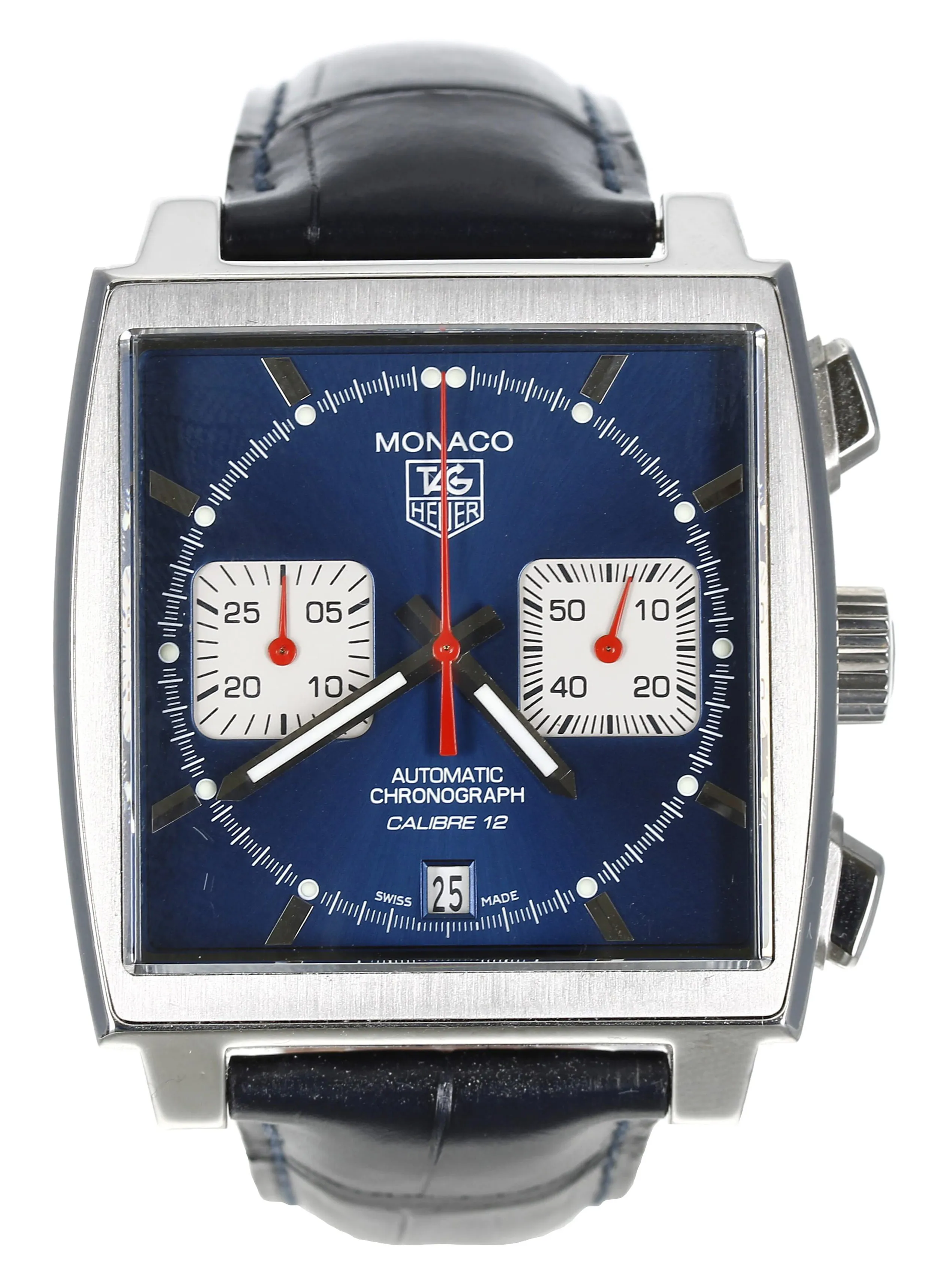 TAG Heuer Monaco CAW2111 39mm Stainless steel Blue