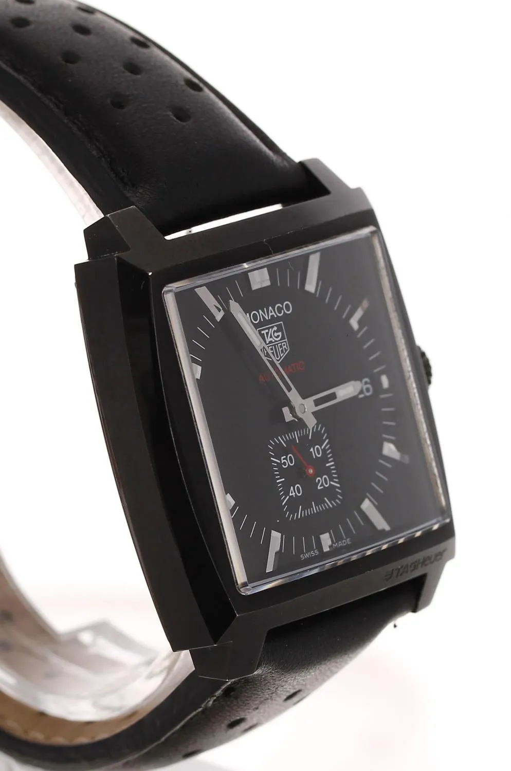 TAG Heuer Monaco WW2119 37mm Stainless steel and PVD Black 3