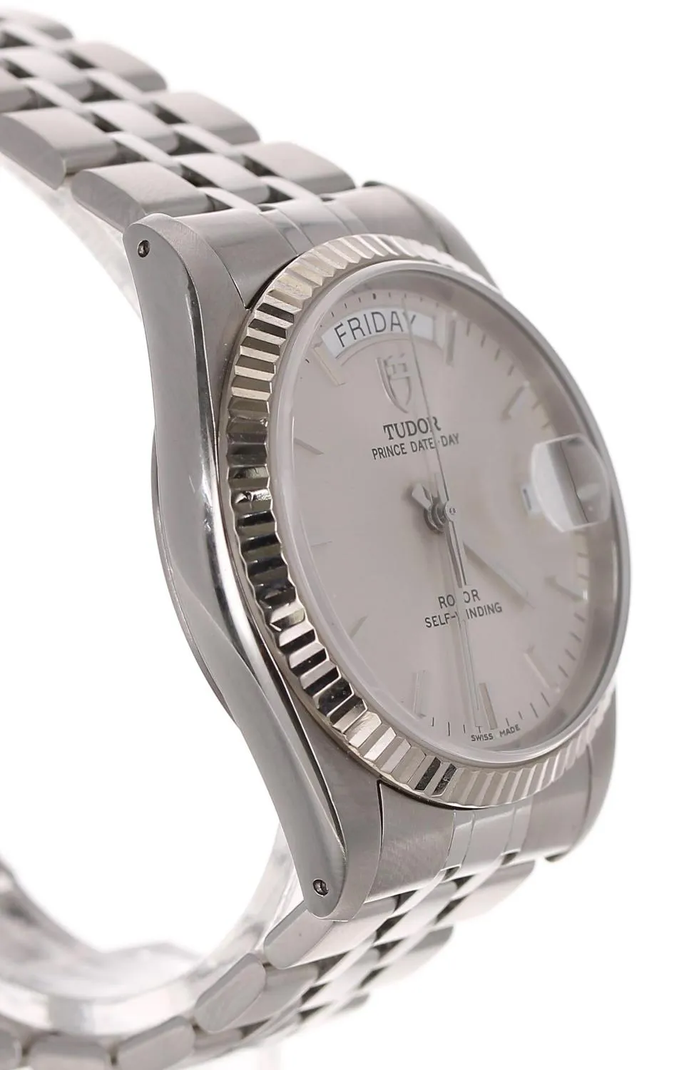 Tudor Prince Date-Day 76214 36mm Stainless steel Silver 4