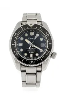 Seiko Marinemaster 8L35–0010 Stainless steel Black