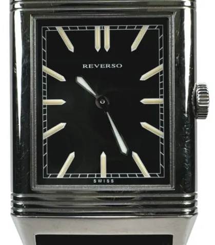 Jaeger-LeCoultre Reverso 277.8.62 27mm Stainless steel Black