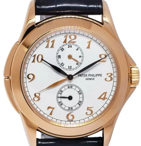 Patek Philippe Calatrava 5134R 10mm Rose gold and 18k rose gold White