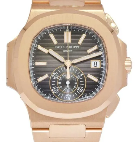 Patek Philippe Nautilus 5980/1R-001 40.5mm Rose gold Black