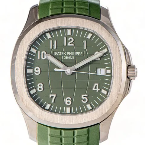 Patek Philippe Aquanaut 5168G-010 42mm White gold Green