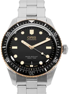 Oris Divers Sixty Five 01 733 7707 4354-07 8 20 18 Bronze and Stainless steel