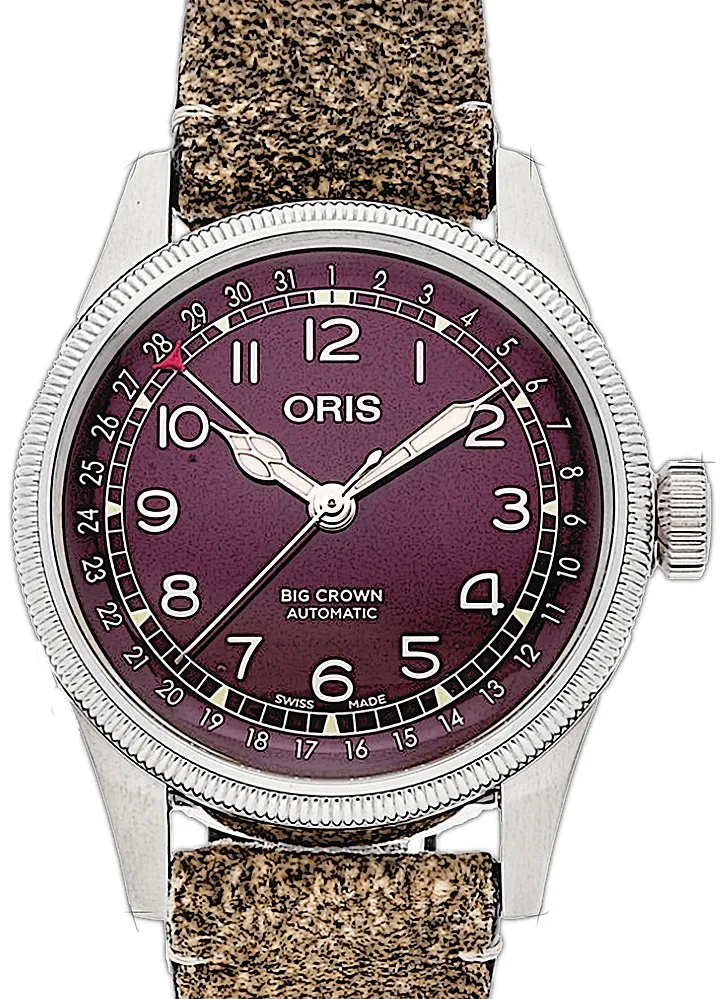 Oris Big Crown 01 754 7741 4068-07 5 20 50 40mm Stainless steel Red