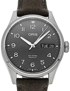 Oris Big Crown 01 752 7760 4063-07 3 22 02LC Stainless steel Gray