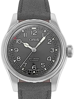 Oris Big Crown 01 754 7741 4064-07 5 20 65 Stainless steel Black